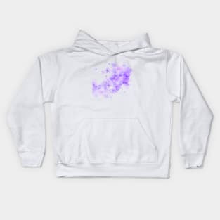 purple flowers Kids Hoodie